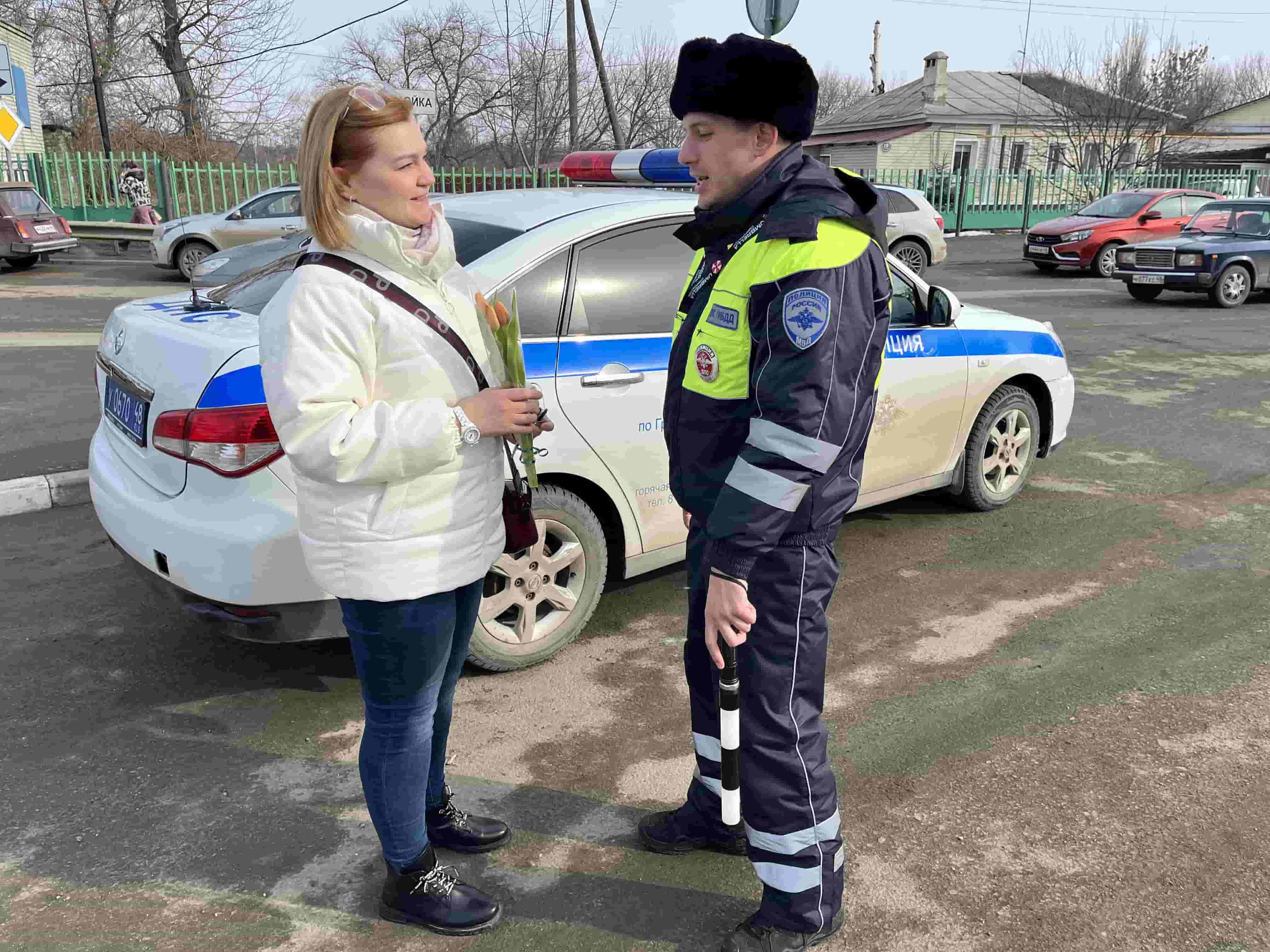 Сотрудники ОГИБДД ОМВД провели акцию 